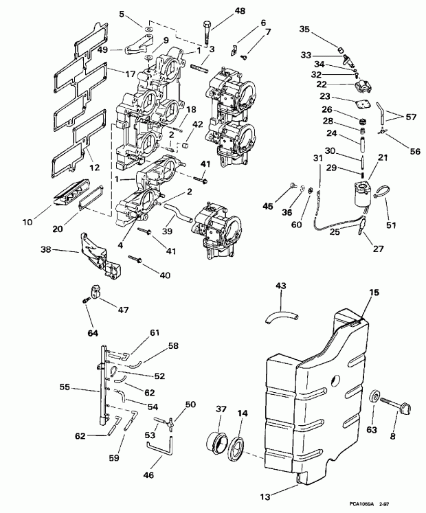 ��������� ������� E200CXECM 1998  - take Manifold