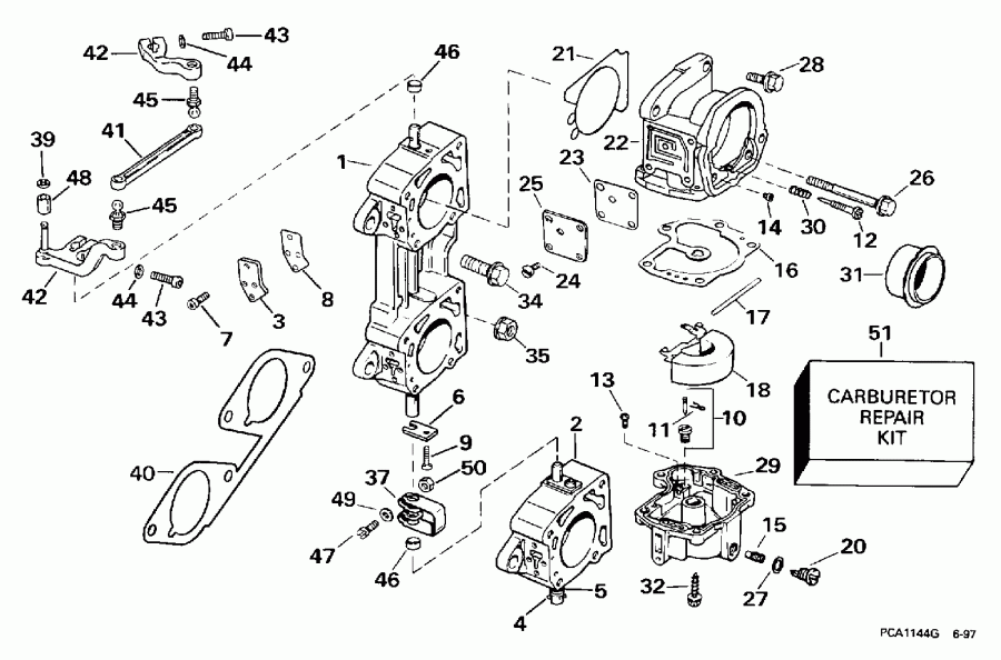  EVINRUDE E250CXECD 1998  - 200