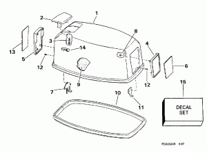   () -- Evinrude (Engine Cover -- Evinrude)