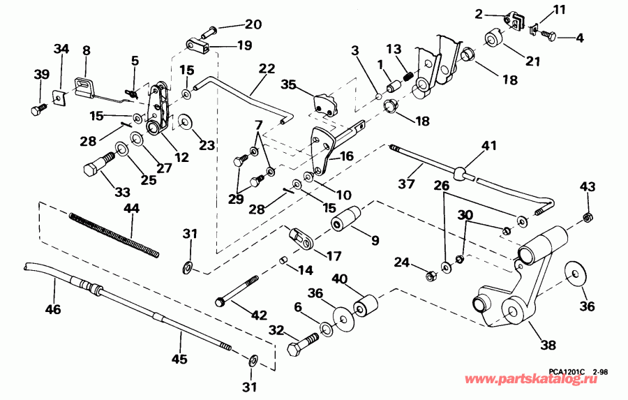  EVINRUDE E40JRECA 1998  - ift  