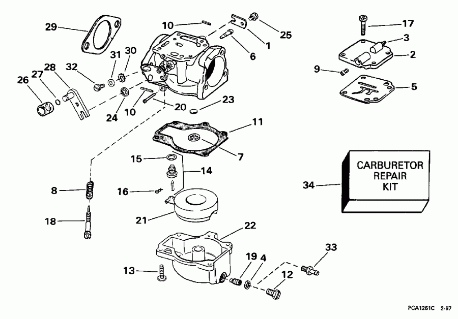 �������� ����� ������� E50ESLECC 1998  - rburetor - rburetor