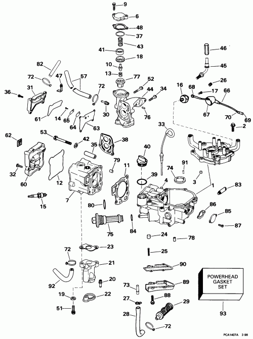 ����� ������� HE5FRLECA 1998  - linder & ������ ��������� - linder & Crankcase