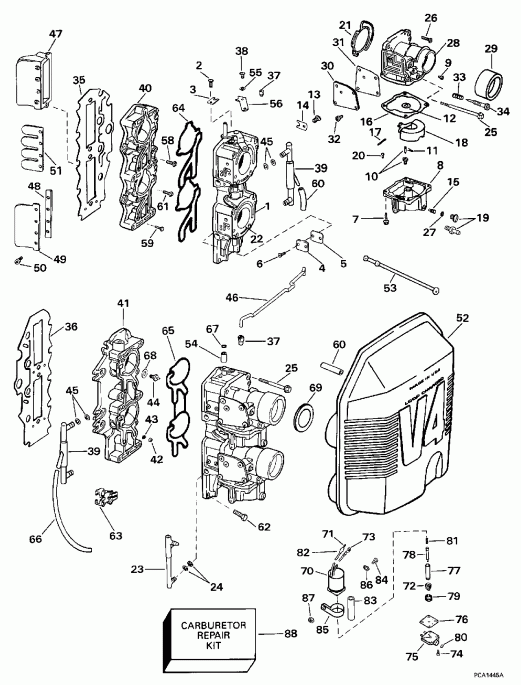 ��������� ������� SE105WRPLV 1998  - rburetor & �������� ���������