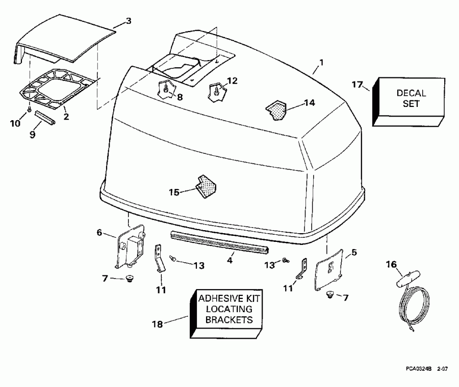   EVINRUDE SE125WTPXN 1998  - gine  - gine Cover