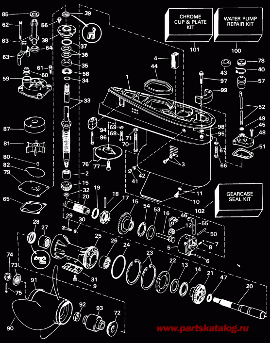    Evinrude SE40RPYT2 1998  - T2 & M2 Models Only -  T2 & M2 Models Only