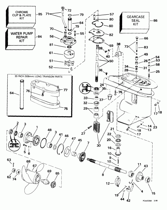 ����� EVINRUDE BE30BAEEC 1999  - arcase