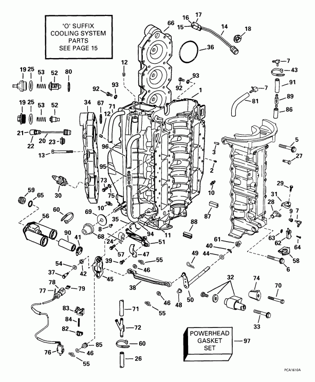    E175FPLEEO 1999  - linder &   - linder & Crankcase
