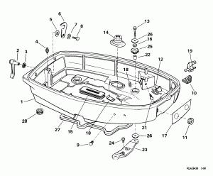    (Lower Engine Cover)