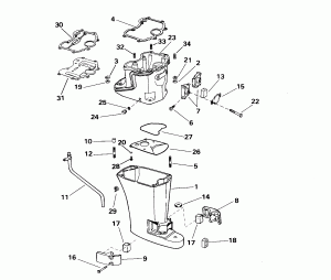   (Exhaust Housing)