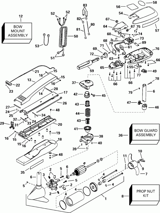 ��������� �������� ����� ������� P/N 773170 Intruder 44F* 2000  - truder 54hp - truder 54hp