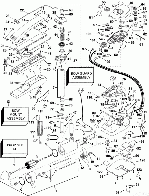 ��������� Evinrude P/N 773174 Intruder 54FP 2000  - truder 74 Fp