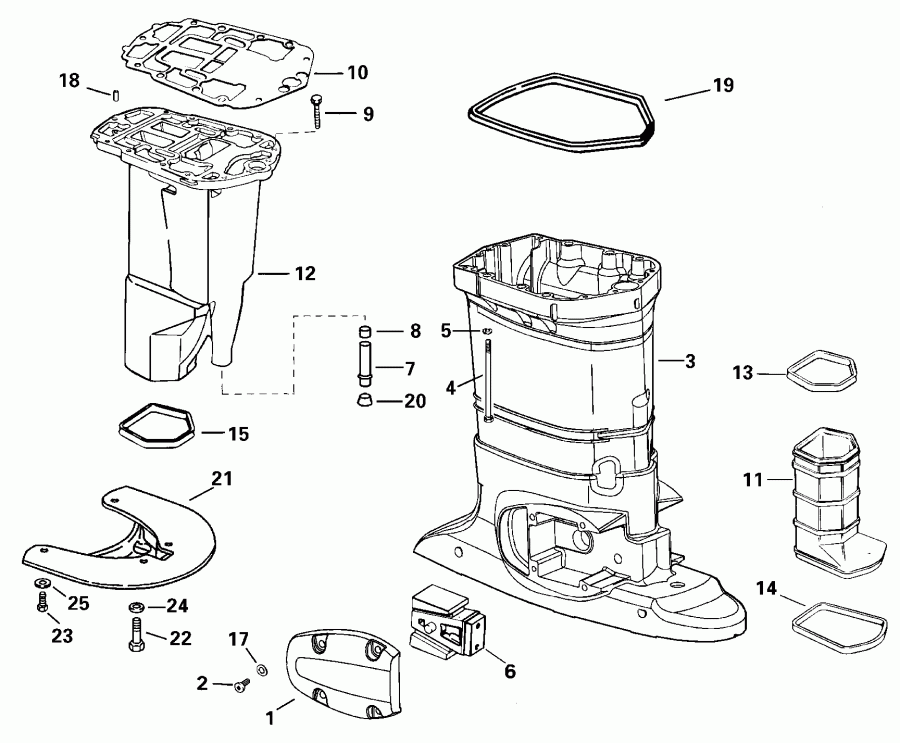   RE115FXSSR FFI, Elec Start, TNT, 25 IN.   - haust  / haust Housing