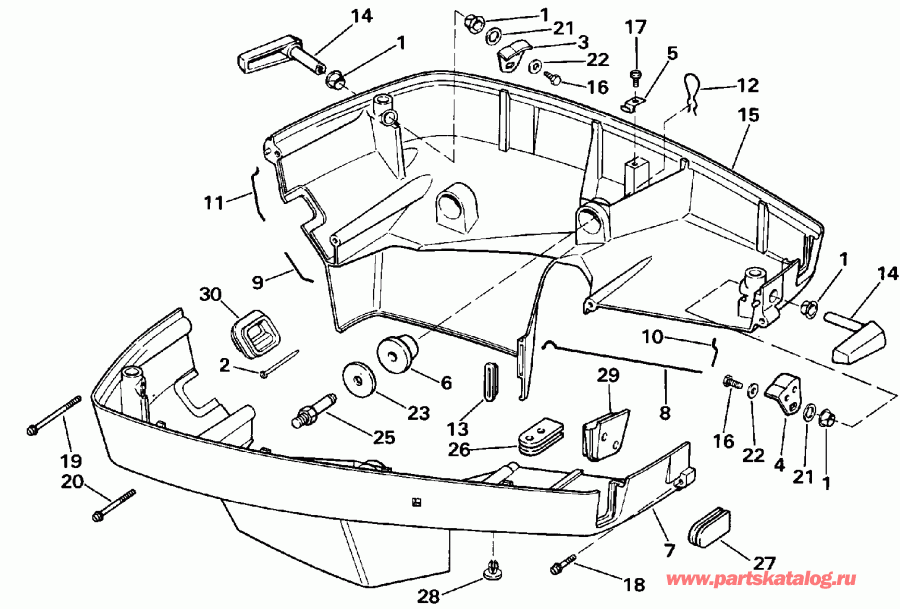 ��������� ����� ������� E225TXESS 1990  - wer Engine Cover