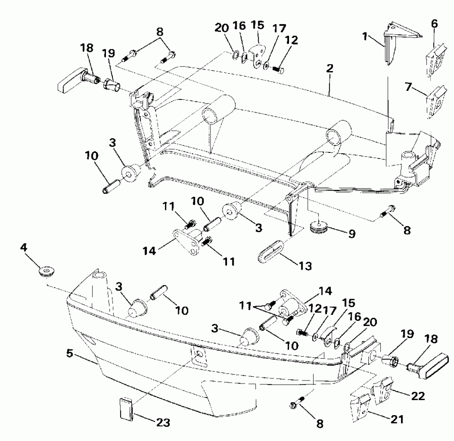�������� ��������� ����� ������� E40TTLESR 1990  - wer Engine Cover
