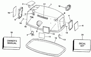   () - Evinrude (Engine Cover - Evinrude)