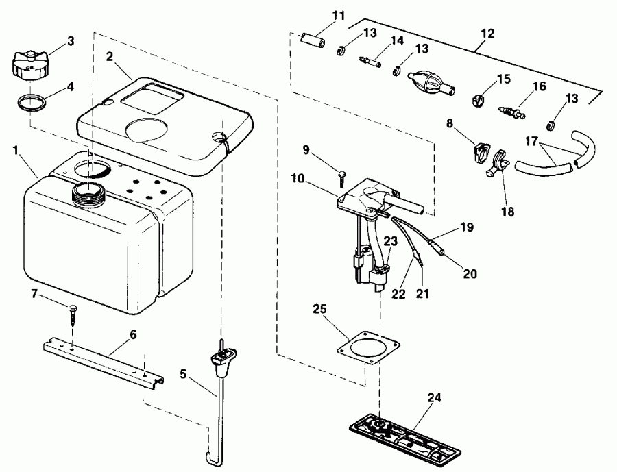   VE90TLESB 1990  - 1.8  ( P / n 175000 ) / 1.8 Gallon ( P/n 175000 )