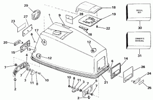 ������ ������ ��������� (Lower Engine Cover)