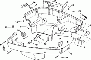    (Lower Engine Cover)