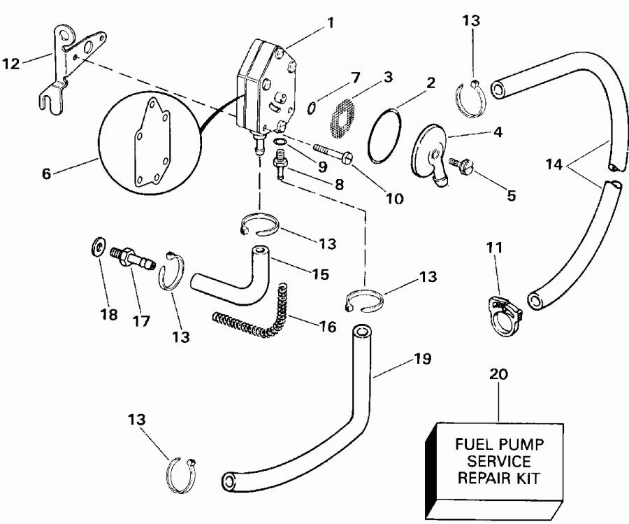 �������� ��������� ����� ������� E15REIA 1991  - Electric Start Models - Electric Start Models