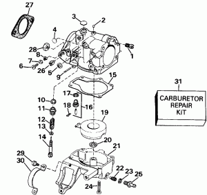  - 25 / 30 (Carburetor - 25/30)