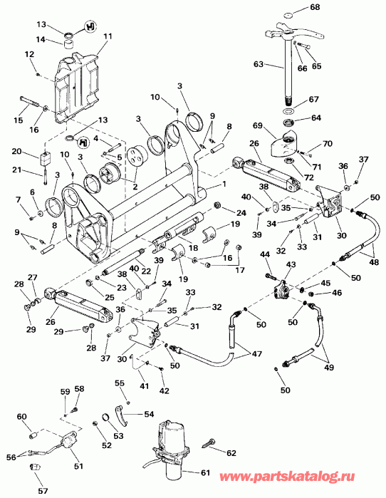 ��������� EVINRUDE E90JLEIE 1991  - Quiet Rider