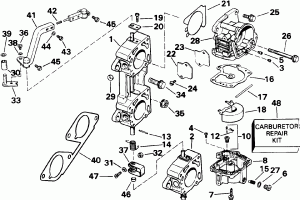     - 200tx - Cx Only (Carburetor And Linkage - 200tx - Cx Only)