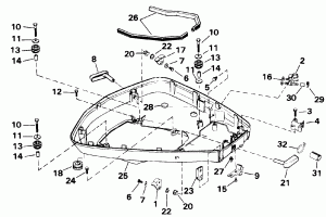    (Lower Engine Cover)