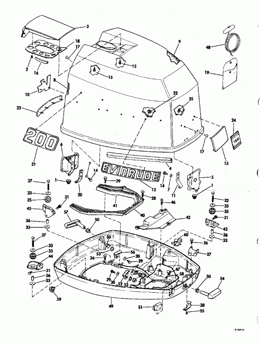 �������� ����� Evinrude E150NXENC 1992  - wer ������ ��������� (�����)