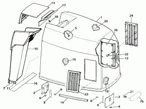   () - Johnson (Engine Cover - Johnson)