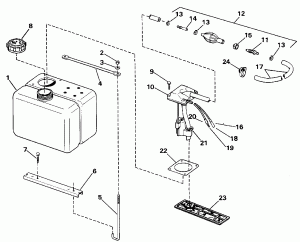 Vro   Kit - 3  (Vro Oil Tank Kit - 3 Gallon)