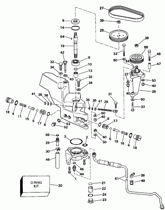 ��������� ������� E250CZEND 1992  - wer ������� ������� ����� / wer Steering Pump