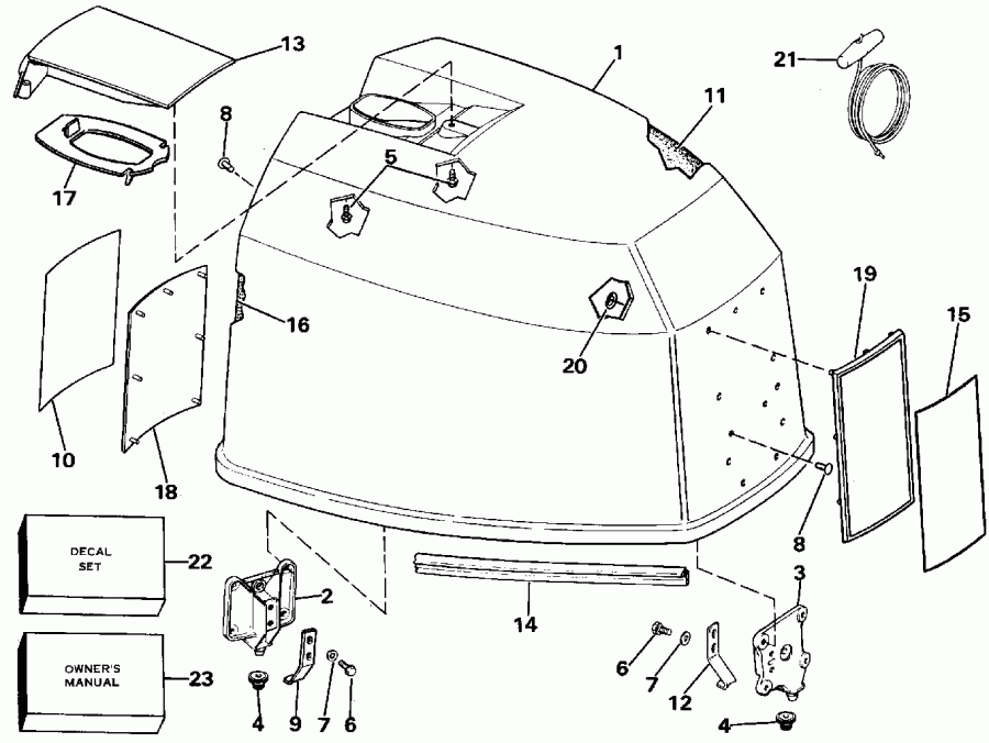 ��������� Evinrude E4RDHLENM 1992  - nition - nition