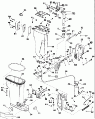   & Stern &   (Exhaust Housing & Stern & Swivel Bracket)