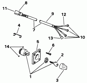 Ignition  &  (Ignition Switch & Cable)