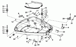    (Lower Engine Cover)