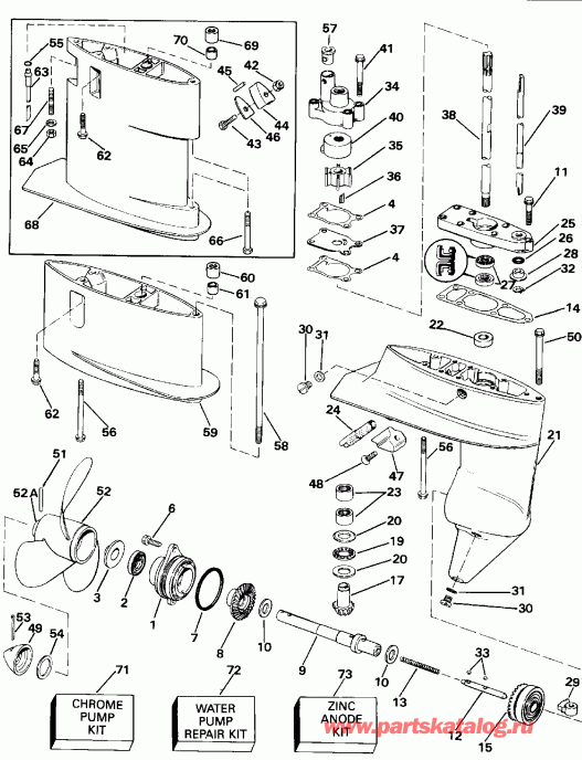 ��������� ��������� EVINRUDE E8RLENM 1992  - arcase - arcase