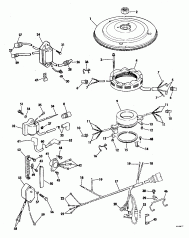   () - Johnson - 200 Stl, Ve200sl (Engine Cover - Johnson - 200 Stl, Ve200sl)