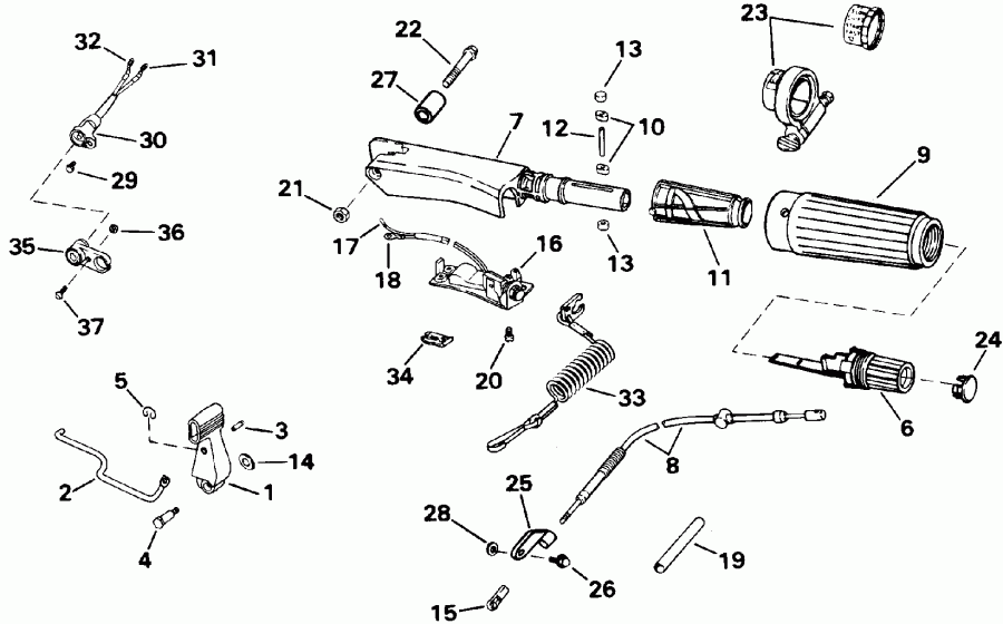 �������� ����� ������� E10RELETM 1993  - ee������ & ������������� Handle / eering & Shift Handle