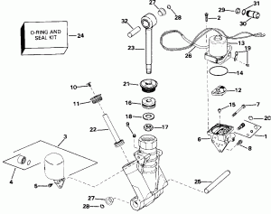    Hydraulic Assembly (Power Trim/tilt Hydraulic Assembly)