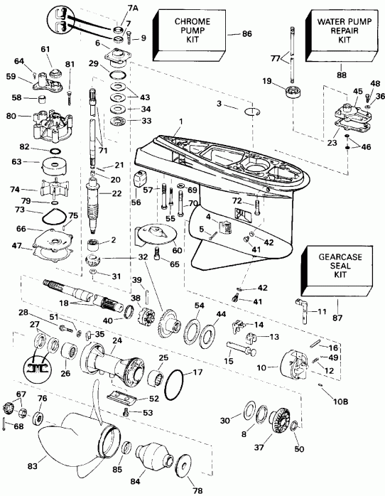 ����� Evinrude E150WTLETS 1993  - 20