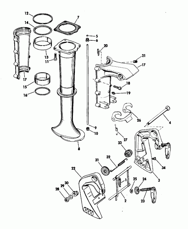   Evinrude E175NXATS 1993  - nition System - nition System