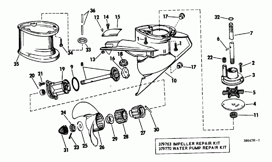   Evinrude 3802A 1968  - eedless Drive - eedless Drive