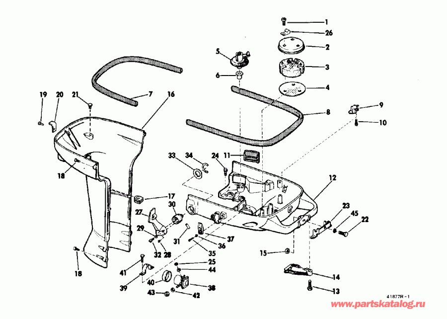    40852D 1968  - wer Motor Cover Group
