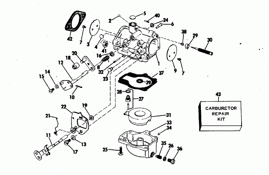    55642E 1976  - rburetor - rburetor