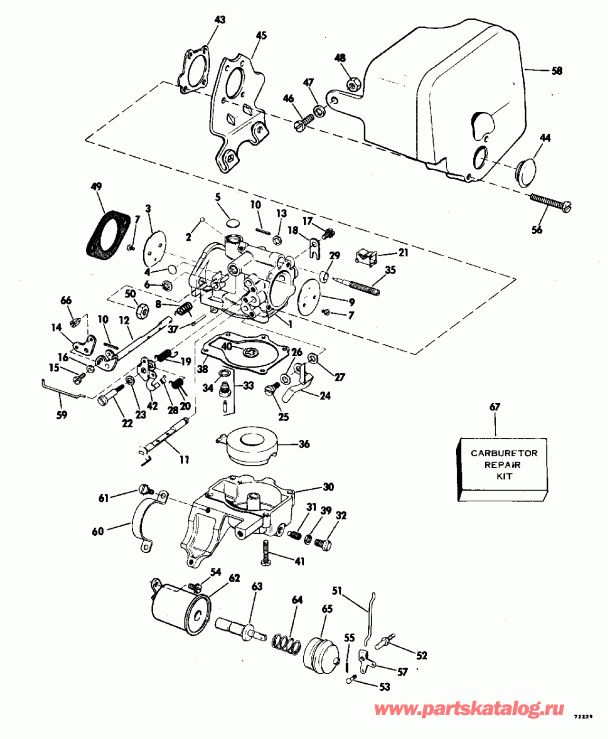   25752H 1977  - rburetor - rburetor