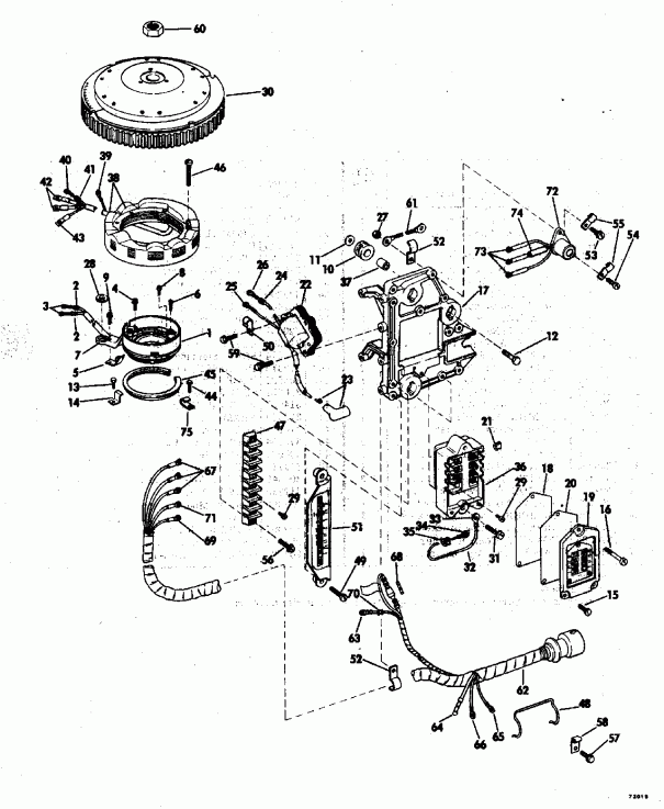   EVINRUDE 55772D 1977  - nition System / nition System