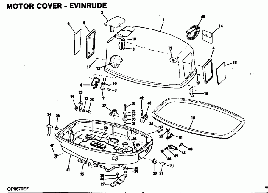  EVINRUDE E35ELCND 1982  - Evinrude - Evinrude