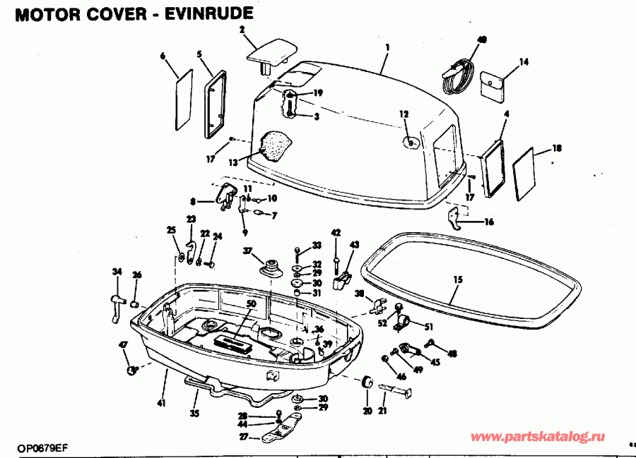  Evinrude E35RLCND 1982  - Evinrude