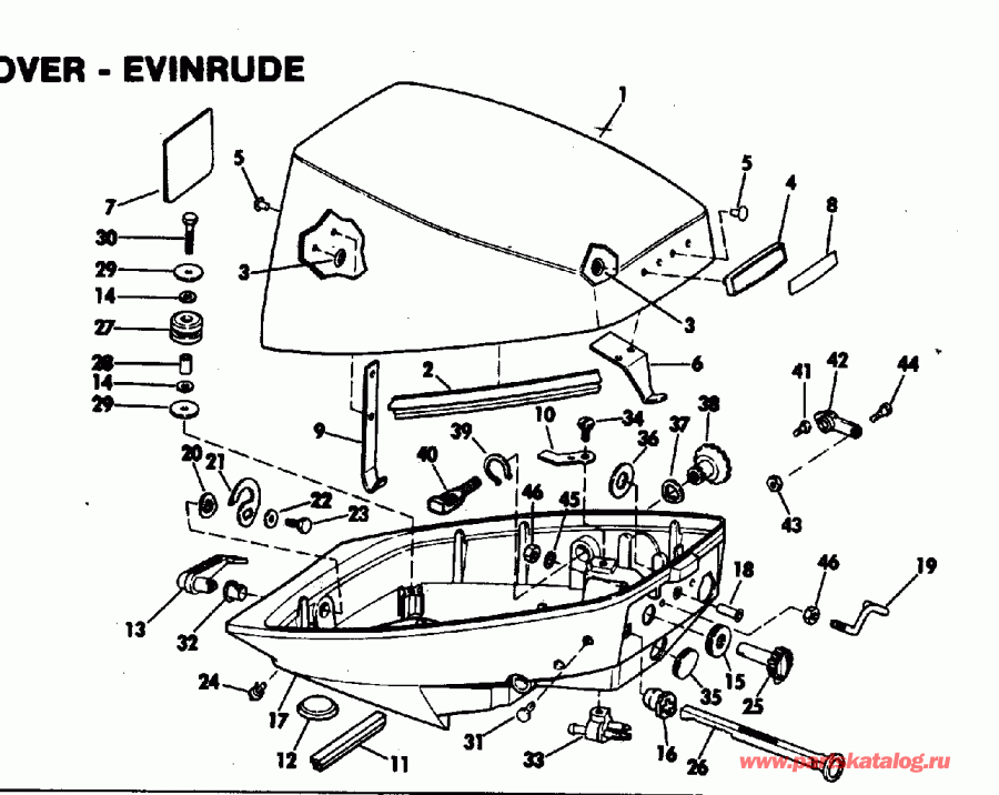   EVINRUDE E15RLCTR 1983  - vinrude