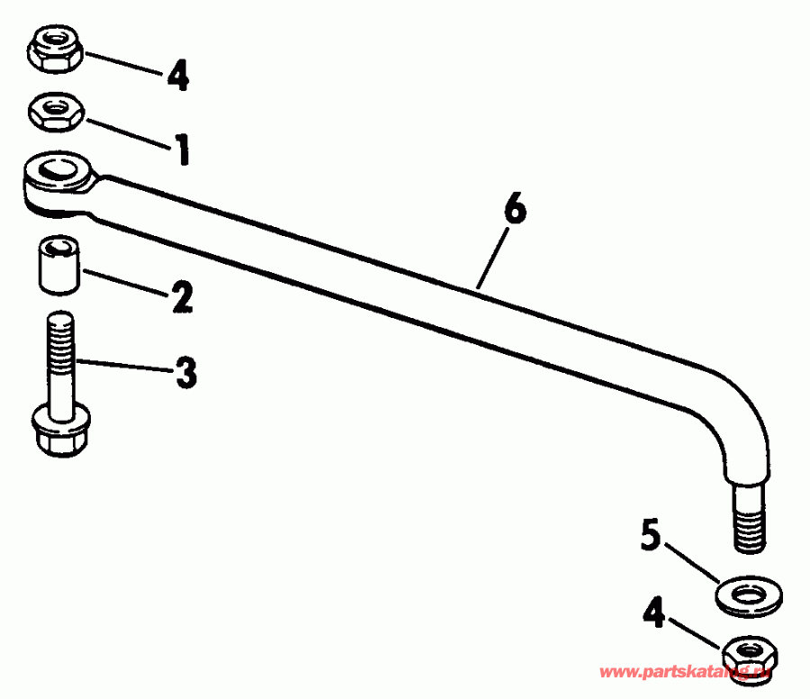  Evinrude E28ESLCUC 1987  - ee  Kit - eering Connector Kit